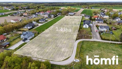 Gotowiec 1,43ha Milejowice Kanalizacja MPZP