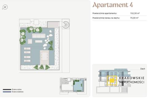 PENTHOUSE - PRYWATNY TARAS NA DACHU 70m2 PRESTIŻ