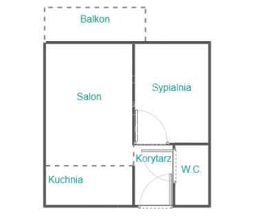 Spokojne osiedle, 2 pokoje, winda, jar, parking