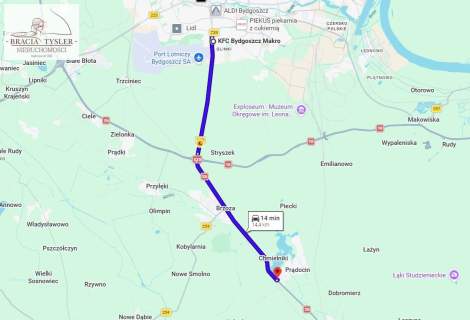 Prądocin - 120000 zł Działka budowlana WZ 1000m2