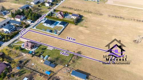 Działka siedliskowa na sprzedaż, 3000 m2, Zawada