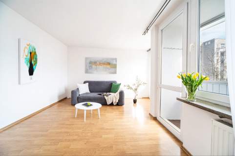 2 pokoje z możliwością 3, 49,43m2, Metro Bemowo