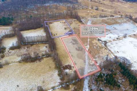 Na sprzedaż działka rolna o pow. 6.700 m .