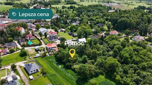Szczebrzeszyn działka z zabudową i mediami