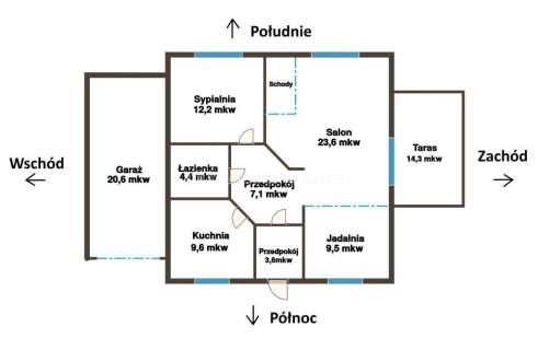 Dom przy lesie harmonia natury i bliskość miasta