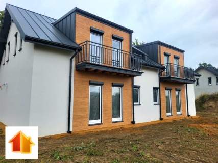 Nowoczewny bliźniak Żory Osiny 500m2 ogród