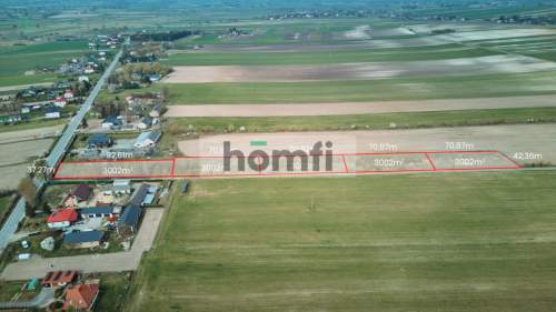 Działka Borowina Starozamojska 3000 m2 z WZ