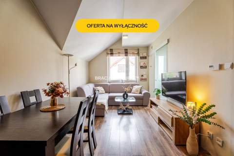 Dwupoziomowe mieszkanie 70 m w granicy Krakowa