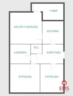 3 pokojowe mieszkanie Nowe Miasto, garaż