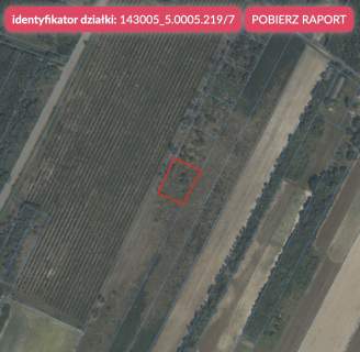 Działki budowlane z warunkami zabudowy pow. ok. 1200 m2