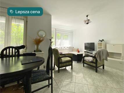 Przestronne mieszkanie 73 m parter balkon