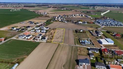 Działka dla inwestora w Środzie Wlkp. 21MN