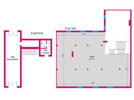 Lokal 230 m2 centrum Jarosławia bez kaucji