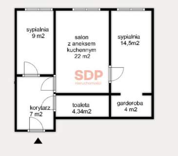 3 pok przy ul. Gwarnej /Dworzec PKP