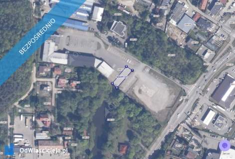 Plac 500 mkw parkingowy składowy Straszyn Obwodnica Gdańsk