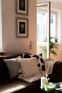 Słoneczny apartament Przy Parku szczęśliwickim.