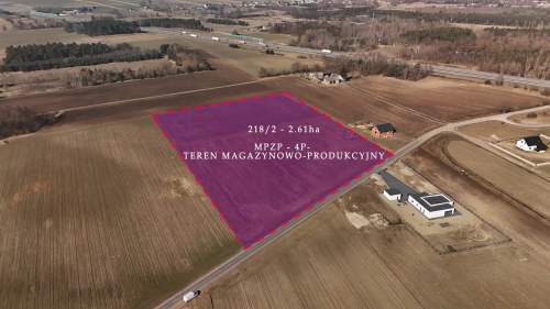 Okazja Całość MPZP -PU Magazyny-Produkcja-Usługi. 18.8zł/m2