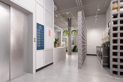 NOWE, wykończone, tramwaj, balkon, Lobby