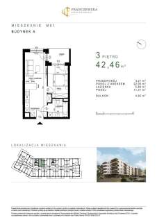 Mieszkanie o pow. 42,46m2 Czuby Promocja