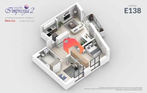 Piękny nowy apartament M4 71m Impresja II