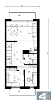 6 pokoi kuchnia balkony, Krakowska, 126m