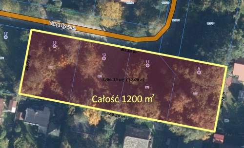 Działka Rybojedzko 600 m 