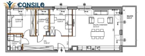 Apartament przy Trasie Łagiewnickiej Duży Balkon