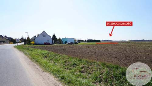 Działka 800 m z projektem domu i garażu Września