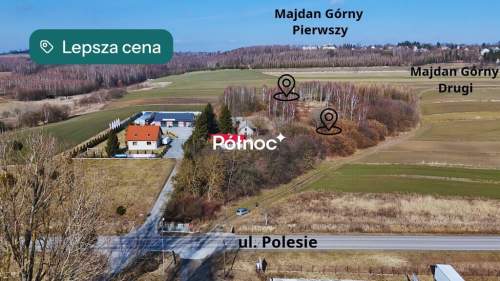Na sprzedaż 2 działki budowlane w Majdanie Górnym