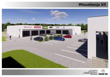 Działka z WZ usługowa w centrum Ozorkowa