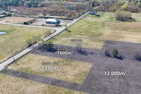 Działka 13 400 m2 z warunkami zabudowy