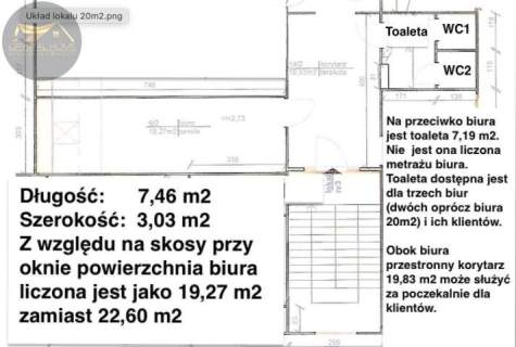 Lokal 20m2 blisko Centrum