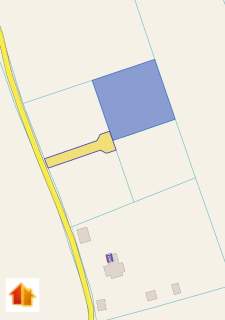 Działka 2785,75 m 130 m od jeziora Purda k. Olsztyna