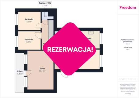 Przestronne 4 pokoje , 72,5 m , Loggia, 2 piwnice