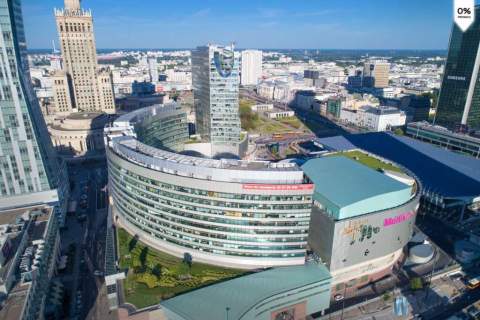 Przy złotych tarasach biuro w centrum warszawy