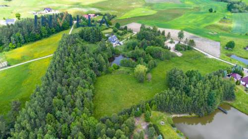 Działka pod zabudowę jednorodzinną z projektem