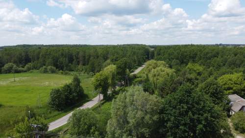 Dwa domy na dużej działce 100 km. od Warszawy.