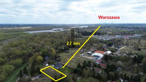Działka budowlana 1473 m2 Kępa Kiełpińska Łomianki