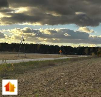 Działka w Żukach 1009 m2 przy drodze asfaltowej.