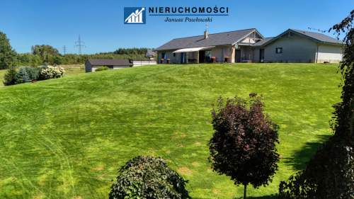 Posiadłość, dom 232m, 1,25ha działka - Trzebcz