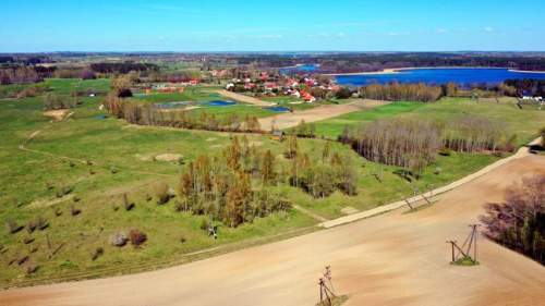 Wyjątkowe działki budowlane nad jeziorem Jagodne - Kozin gm Giżycko
