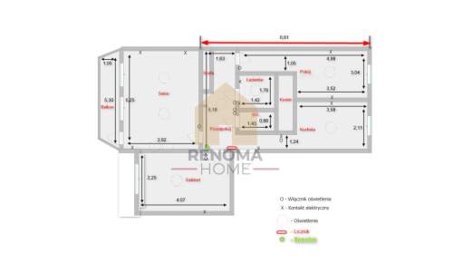 Słoneczne 3M / Oddzielna kuchnia /Balkon/Piwnica