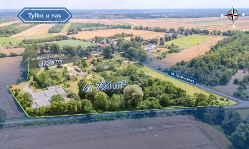 Duża działka usługowo mieszkaniowa gm. Kłomnice