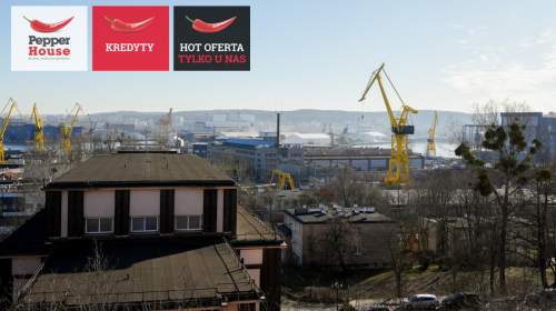 2 pokoje z widokiem na port
