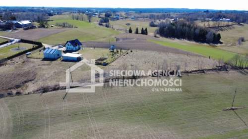 Kaszuby - widokowa działka 3619 m kw uzbrojona.