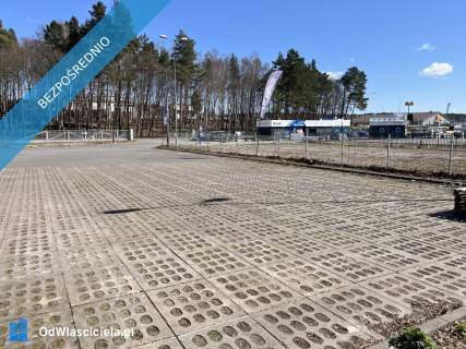 Plac 500 mkw parkingowy składowy Straszyn Obwodnica Gdańsk