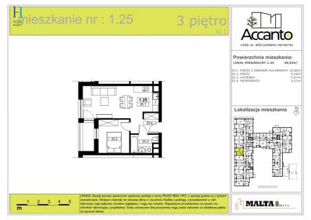 Mieszkanie 2 pok. w samym centrum Łodzi