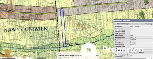 Działka bud-rolna Łomnica -2,47 ha