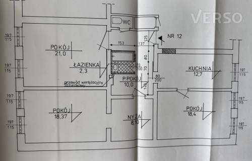 3 pok Nyża Możliwość 2 mieszkań.