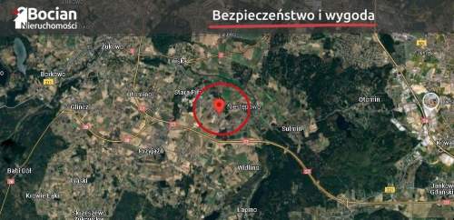 Działka w cichej okolicy Niestępowo 